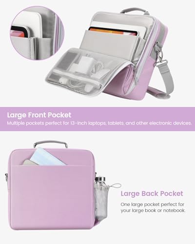 Zipper Binder 3 Inch D-Ring 3 Ring with Water Bottle Holder - Image 2