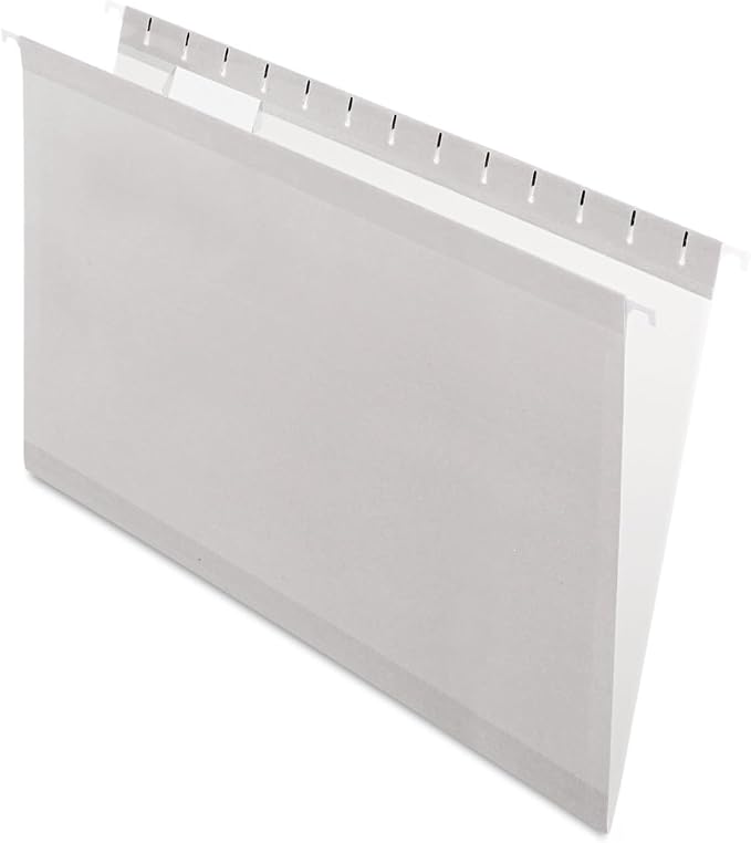 Pendaflex Recycled Hanging Folders,Gray, Legal (Pack of 10) by TOPSProducts