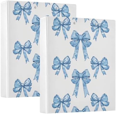 3 Ring Binder 1.5 Inch Clipboards Binders with Interior Pockets Round Ring Binder for Office Supplies and School by KICPOAY