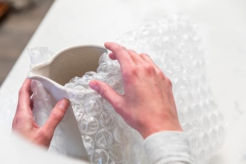 Duck Max Strength Bubble Cushioning Wrap for Moving & Shipping, 15 FT, Large Bubble Packing Wrap for Heavy Duty Protection Packaging Boxes, Clear Bubble Roll Moving Supplies, Perforated Every 12 IN - Image 4