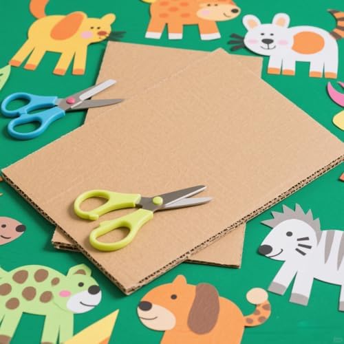 HOZEON 100 Pack Corrugated Cardboard Sheets 11 x 14 x 1/16 Inches,1.5mm Thick Cardboard for Crafts,Brown Flat Cardboard Sheets for Packing, Mailing, DIY - Image 5