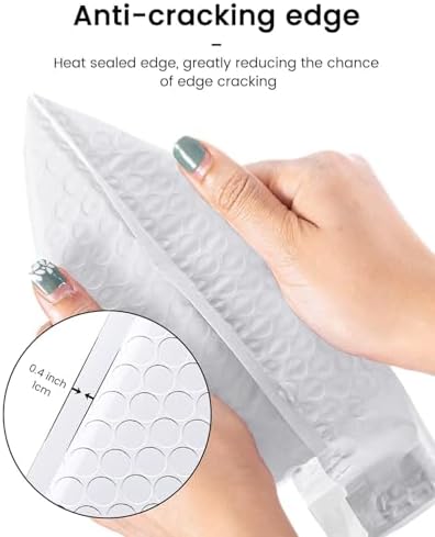 GSSUSA White Bubble Mailers 4x8 Padded Envelopes 19200 Pack, 1Pallet - Image 4