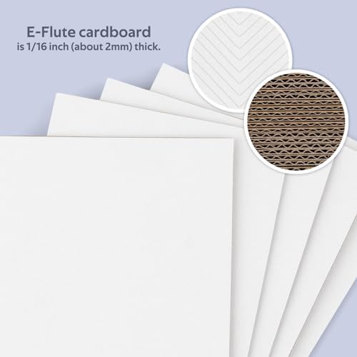 Golden State Art 25 Pack 8x10 Corrugated Cardboard Sheets 2mm Flat Inserts - Image 3