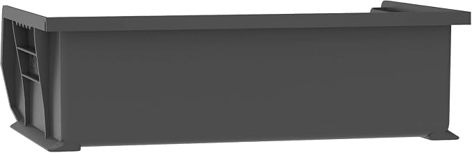 Akro-Mils 30255 AkroBins Plastic Storage Bins, 11"x16"x5", Black, 6-Pack | Space-Saving Stackable Bins for Garage, Pantry, Craft Organization - Image 10