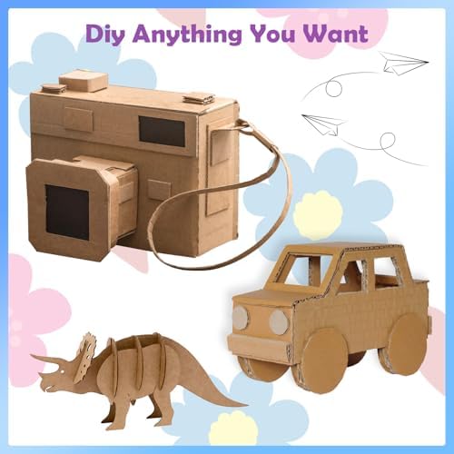 RLAVBL 200 Pack 5x7 Corrugated Cardboard Sheets, Flat Cardboard Inserts for Shipping, Mailing, Packing, DIY Crafts - Image 5