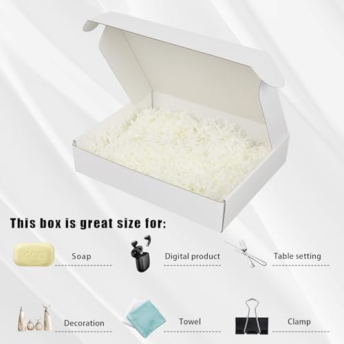 FORBFAN 10x8x2 Shipping Boxes, 40 Pack White Mailer Boxes for Small Business, Medium Corrugated Cardboard Boxes for Mailing & Shipping - Image 5