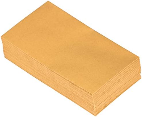 JAM PAPER #5.5 Coin Business Envelopes with Peel and Seal Closure - 3 1/8 x 5 1/2 - Brown Kraft Manila - 50/Pack - Image 5