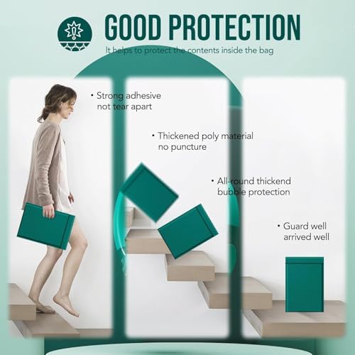 Fuxury Large Bubble Mailers Bulk 10.5x16" 500 Pack Padded Envelopes - Image 6