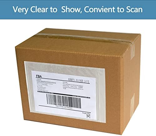 1000 PCS 7"x 10" Clear Self-Adhesive Packing List Envelopes - Plastic Shipping/Mailing Pouch Enclosed Bags for Packing Slips Invoice Label - Image 6