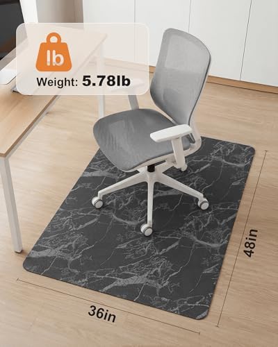 Carvapet 36x48 Office Chair Mat for Carpet Hardwood Floor Protector Rug - Image 3