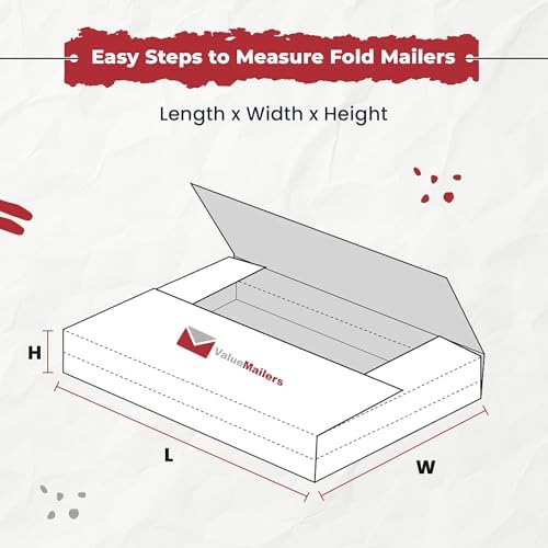 100 Record lp Mailer Mailers White Holds 1 to 4 Albums - 12" Record LP Vinyl Cardboard Multi-Depth Closure by ValueMailers … - Image 3