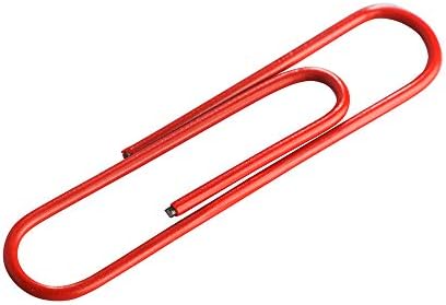 JAM PAPER Colorful Jumbo Paper Clips - Large 2 Inch - Red Paperclips - 75/Pack - Image 5
