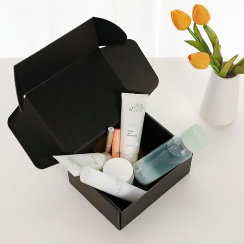 Black Shipping Boxes 8x6x3 Inches, 20 Pack - Image 3