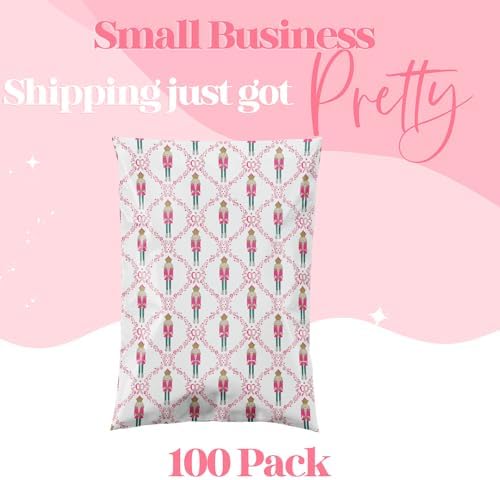 Pretty Package Store Designer Poly Mailers 14.5x19, Nutcracker, 100 Pack - Image 2