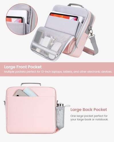 Zipper Binder 3 Inch D-Ring 3 Ring with Water Bottle Holder - Image 2