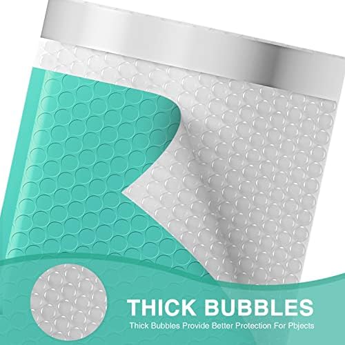 Metronic Bubble Mailers 6x10 Inch 100 Pack Teal Padded Envelopes - Image 4