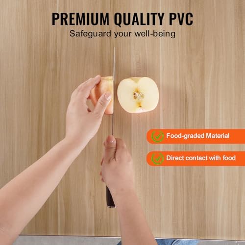VEVOR Plastic Table Cover, 24 x 48 Inch 1.5 mm Thick Frosted PVC Desk Mat Protector, Waterproof & Easy Cleaning Desk Pad Tablecloth, for Office, Dresser, Dining Room,Night Stand - Image 3