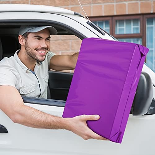 Metronic Poly Mailers 12x15.5 100 Pack Shipping Bags for Clothing, Purple - Image 6