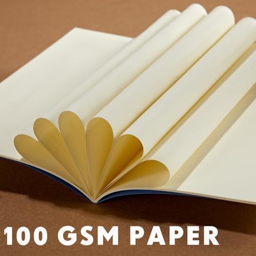 Mimorou 100 Pcs A5 Journals Notebooks Bulk,Navy,Blank - Image 4