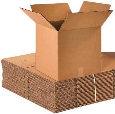 BOX USA Shipping Boxes 16"L x 16"W x 15"H, 25-Pack Medium Corrugated Cardboard Boxes for Shipping, Mailing, Packing, Packaging and Storage by BOXUSA