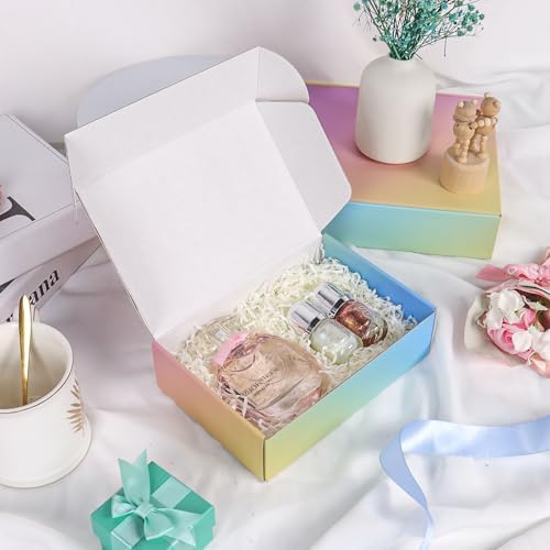 Shipping Boxes for Packaging 9x6x4", 30 Pack Colorful Corrugated Cardboard Boxes, Medium Mailing Boxes for Small Business - Image 6