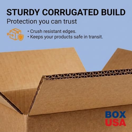 BOX USA Shipping Boxes Medium 12"L x 9"W x 4"H 25-Pack - Corrugated Cardboard Box for Moving, Mailing, Packing, Packaging and Storage - Image 4