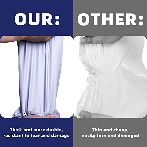 POLYSELLS 1000 6x9 Inch White Pack Poly Mailers Shipping Envelopes, Strong Adhesive Sealing, Waterproof, and Tear-resistant Postal Mailing Bags. Mailer Bags for clothing, books, and accessories - Image 5