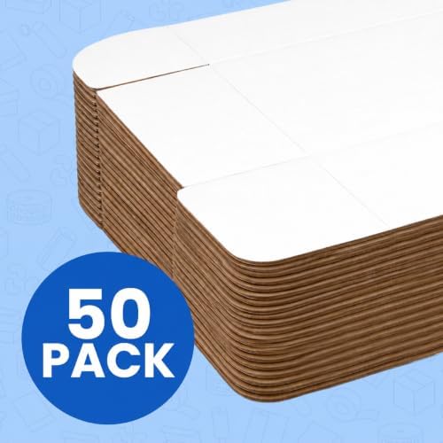 The Boxery Corrugated Mailers White Tuck Shipping Boxes (3x2x2) - Image 2