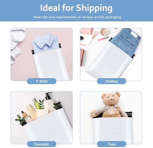 Metronic 300Pcs Poly Mailers 10x13, Small Shipping Bags Bulk for Business - Image 6