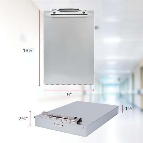 Saunders Recycled Aluminum Redi-Rite Storage Clipboard, Legal Size, 8.5 x 14-Inches (11019), Silver - Image 2