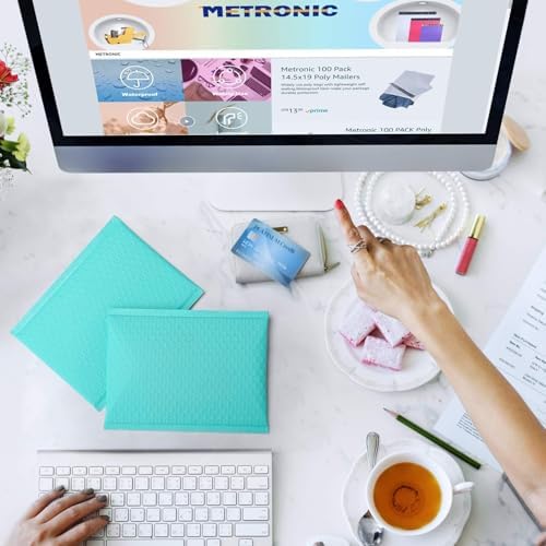 Metronic 3000 Pack Bubble Mailers 6x10 Inch Teal Bubble Mailer - Image 5