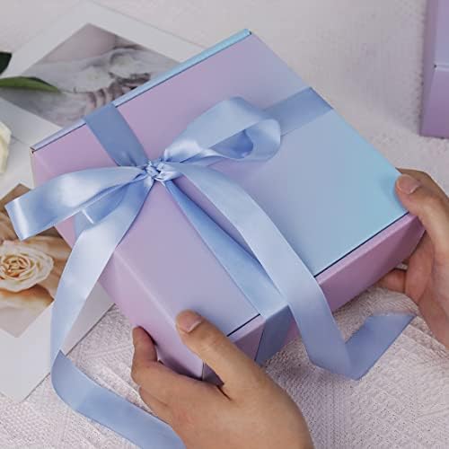 8"x8"x4" Medium Shipping Boxes, 30 Pack Medium Cardboard Packing Boxes, Purple Mailing Shipping Boxes for Small Business - Image 6