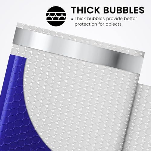 Fuxury Bubble Mailer 6x10 600 Pack Royal Blue #0 - Image 4