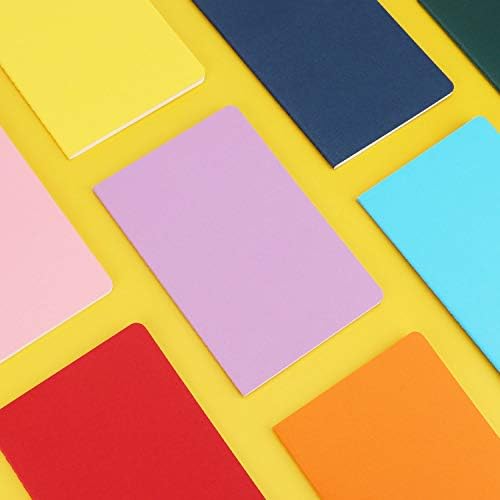 EUSOAR Subject Notebooks, A5 24 Packs 5.5" x 8.2" Soft Cover Lined Notebooks Journal, Drawing Notebook Notepad Sketchbook, Students Office Subject Diary Notebooks Journal 60 Lined Pages/30 Sheets - Image 5