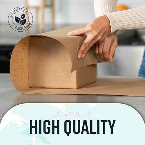 Large Brown Kraft Paper Roll - 36" x 1200" (100 ft) - Made in USA - Ideal for Gift Wrapping, Packing, Moving, Postal, Shipping, Parcel, Wall Art, Crafts, Bulletin Boards, Floor Cover or Table Runner - Image 5