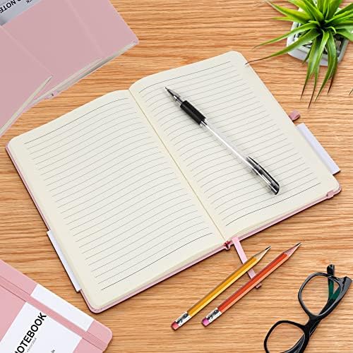20 Pack Journals for Writing College Ruled Notebooks Journal in Bulk, Hardcover Notebooks (200Pages) for Note Talking, Lined Bullet Journals for Home School Office, 5.7"x8.4", 10 Colors - Image 5