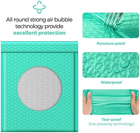 Fuxury Bubble Mailers 8.5x12 Inch 25 Pack Strong Adhesion Padded Envelopes - Image 3