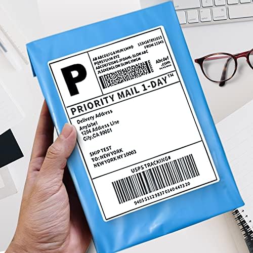 POLYSELLS 1000 pcs 6x9 Inches Blue Poly Mailers Shipping Envelopes, Strong Adhesive Sealing, Waterproof, and Tear-resistant Postal Mailing Bags for Clothing, Books, and Accessories - Image 6