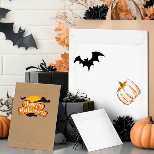 ABC PACK & SUPPLY Rigid Mailers 7 x 9 Inch, White Cardboard Envelopes, Self Seal Tear Strip, 550 GSM Paperboard, Stay Flat Design, Pack of 100 - Image 5