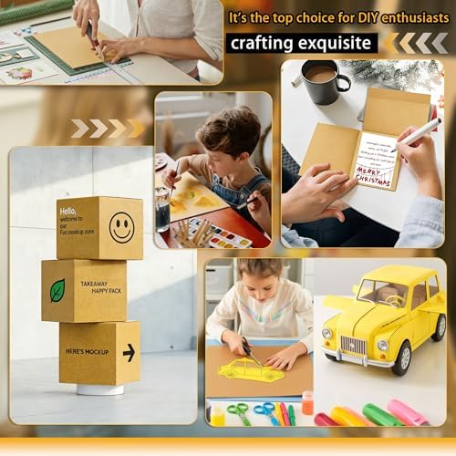Hixdo12 Pack 24" x 36" x 3/16" Corrugated Cardboard Sheets, Brown - Image 6