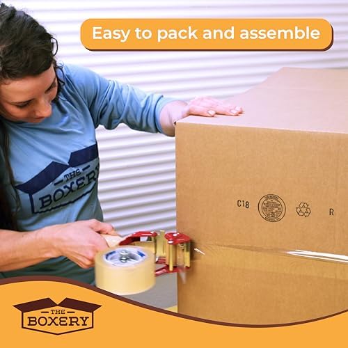 The Boxery 14"x10 1/2"x3" Corrugated Cardboard Boxes 25-Pack - Image 6