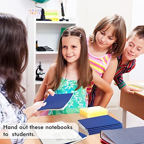 feela 36 Pack Soft Cover Journal Bulk, Lined Blank Travel Journal for Women Men Writing, Notebooks College Ruled for Work, Note Taking Notebook School Business Supplies, 8.2” x 5.5”, A5, Navy - Image 6