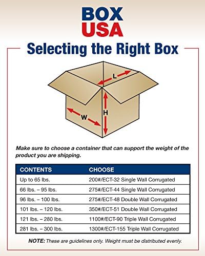 Box USA Moving Boxes, 40"L x 5"W x 45"H 10-Pack Large Side Loading Corrugated Cardboard Box for Packing, Shipping and Storage - Image 2