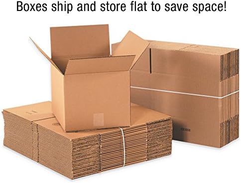 Box USA Moving Boxes, 18"L x 6"W x 45"H 5-Pack Large Side Loading Corrugated Cardboard Box for Packing, Shipping and Storage - Image 3