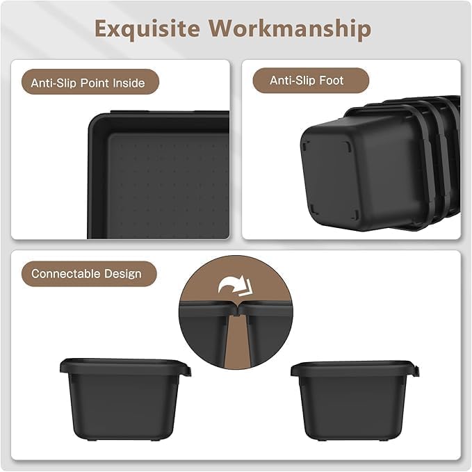 A-LuGei 【 】 Tool Box Organizer Tray Set Drawer Organizer Divider | 【Fits 100+ Tools】 Extra-Thick Plastic for Tool Chest Cart Desk Drawer Organizer Garage Organization Workbench Office Storage - Image 7