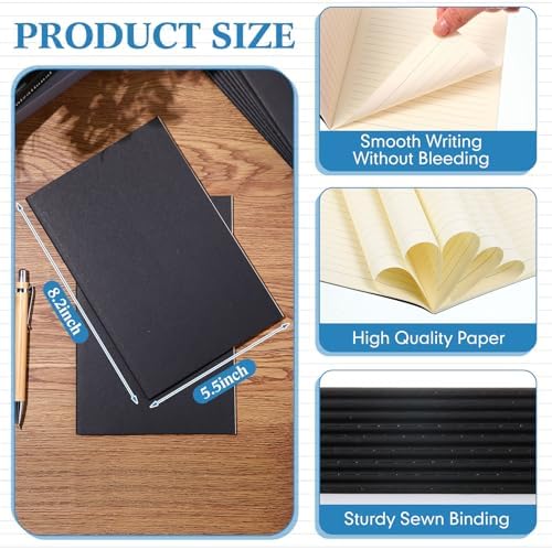 Mimorou 100 Pcs A5 Journals Notebooks Bulk,Multicolor,Lined - Image 4