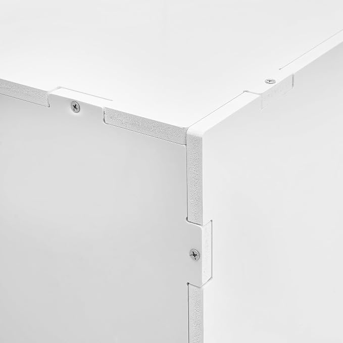 2 Pack 10-Slot Desktop Paper Storage Cabinets File Organizer | Sturdy Waterproof PVC Construction | Quick Easy Assembly | Smooth Burr-Free Edges | Anti-Slip Pads | Multi-Scenario Use - Image 8