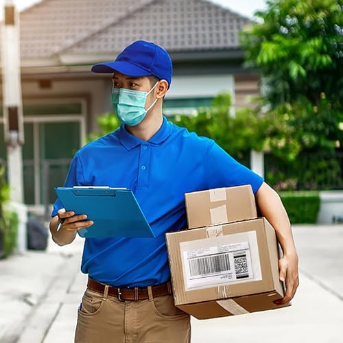 1000 Pcs 7'' x 10'' Clear Packing List Envelopes Adhesive Shipping Label Pouch, Shipping Document envelopes, Clear Face - Image 3