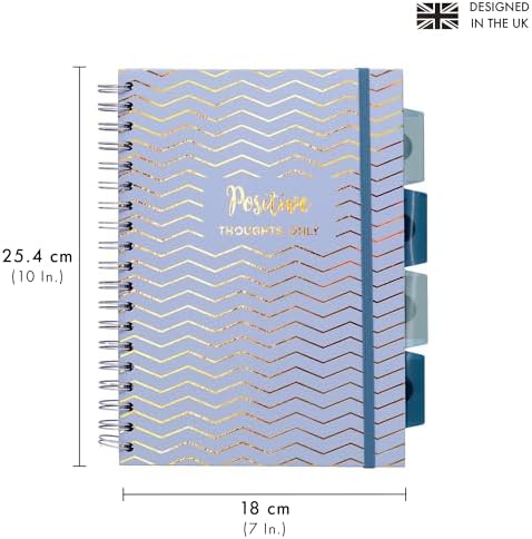 Pukka Pad Haze B5 Notebook – Pack of 3 Wirebound Notebooks with 5 Repositionable Dividers with Storage Pockets and Tabs for Organisation and Personalisation – 200 Pages, 100 Sheets of 80GSM Paper - Image 3