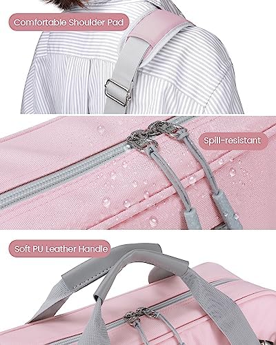 4 Inch Zipper Binder 3 Ring with Shoulder Strap,Tough/Multi-Pocket - Image 4